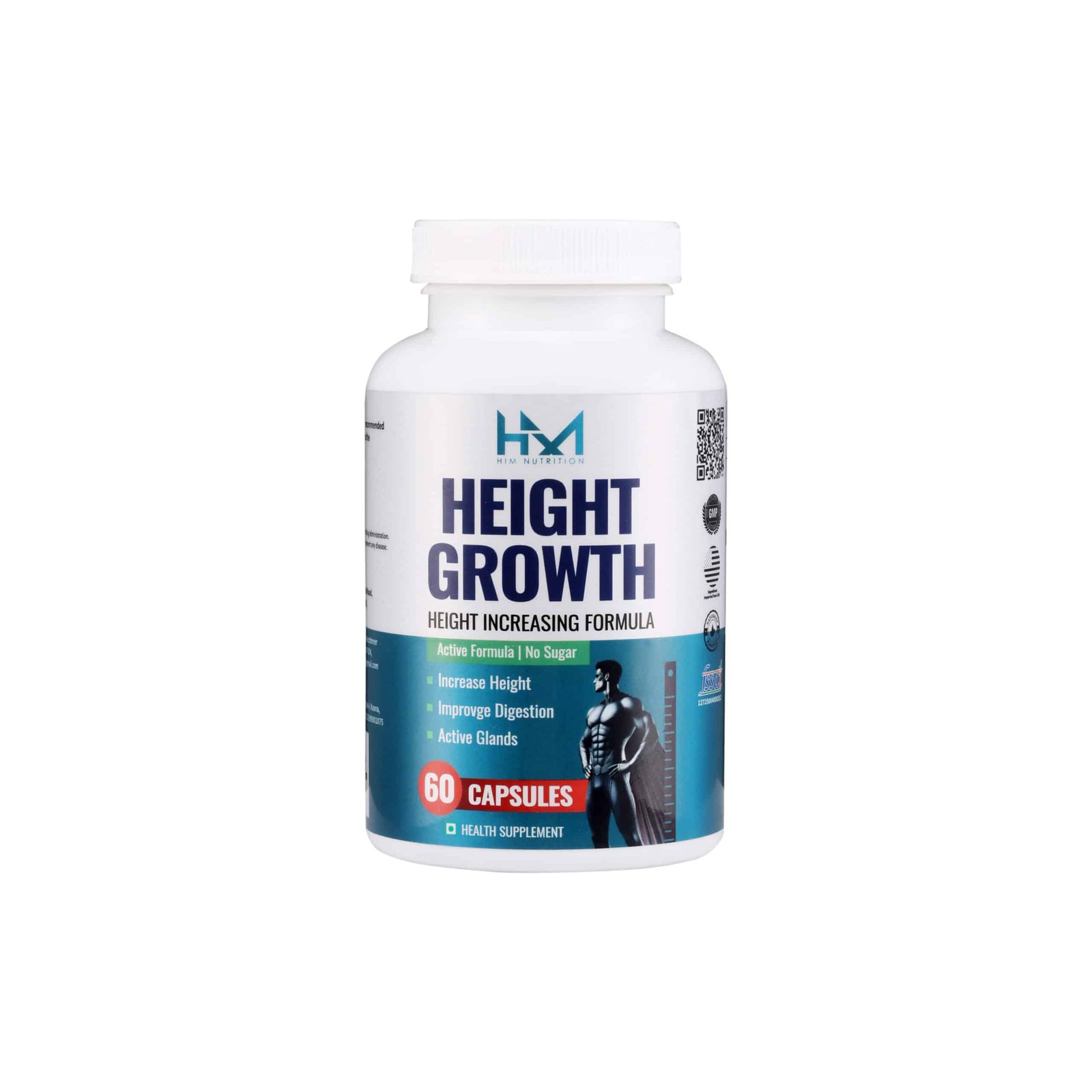 060A1205 HIM NUTRITION HEIGHT GROWTH CAPSULES- 60 Capsules